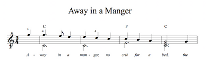 Easy Christmas Songs for Guitar Vol. 1 (PDF)
