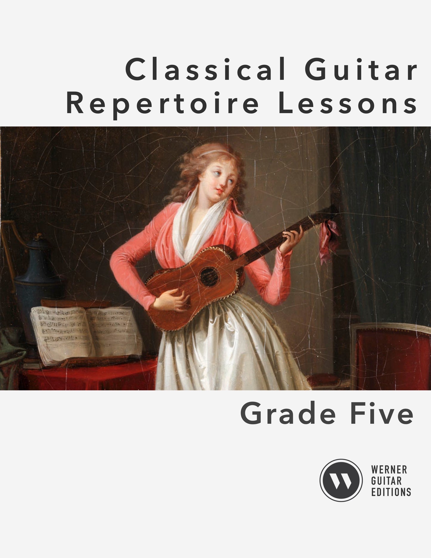 Classical Guitar Repertoire Lessons Grade 5 - Cover