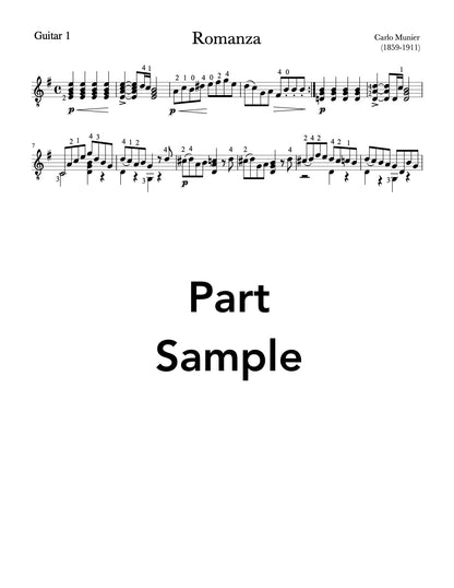 Romanza and Barcarola by Munier (Part Sample)