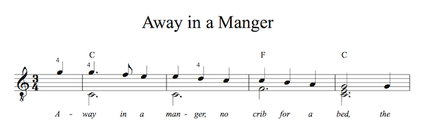Easy Christmas Songs for Guitar Vol. 1 (PDF)
