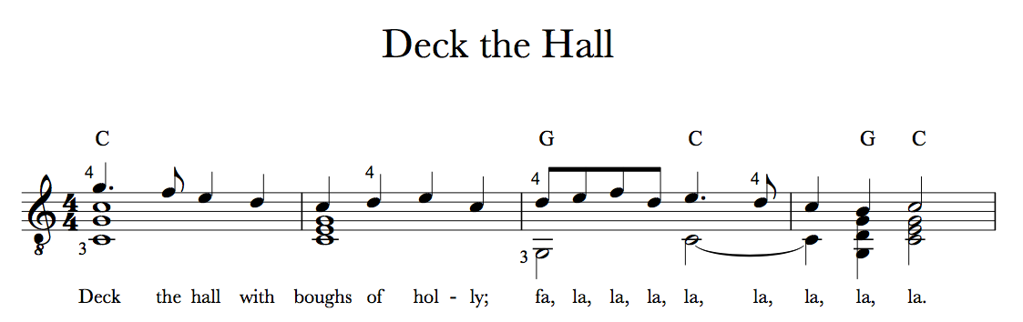Deck the Halls - Sample