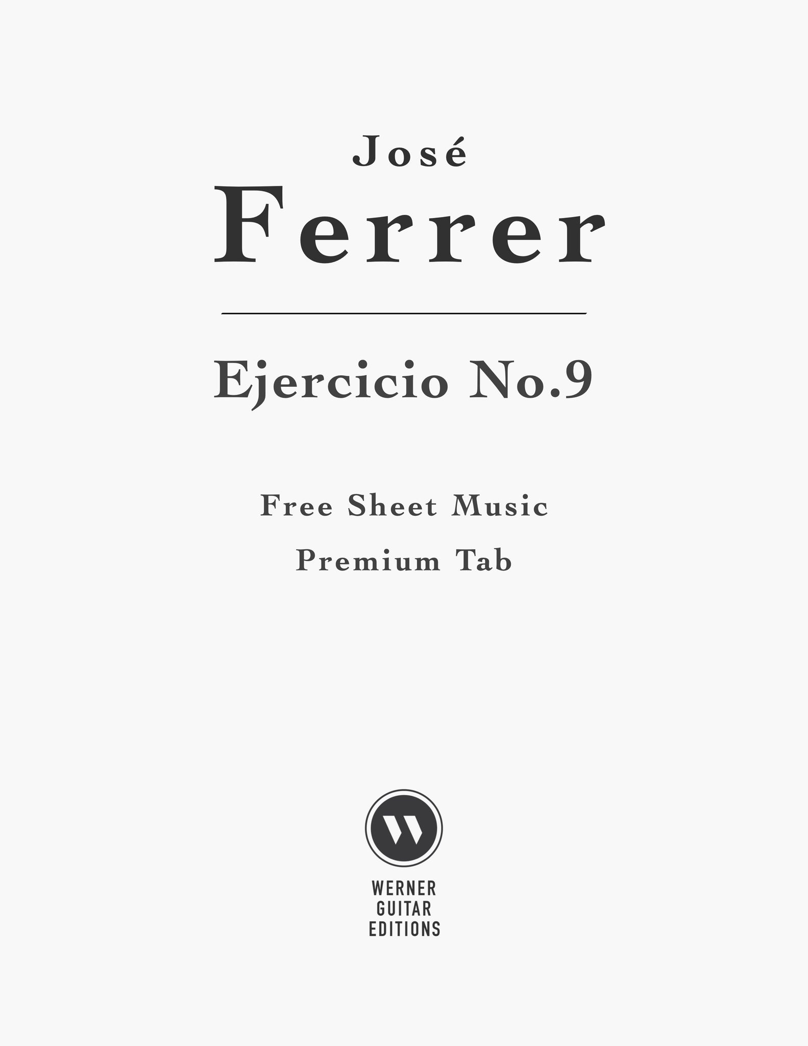 Ejercicio No.9 by José Ferrer (Free PDF)