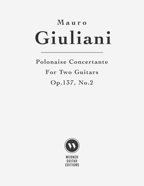 Polonaise Concertante, Op.137, No.2 by Giuliani - Guitar Duet