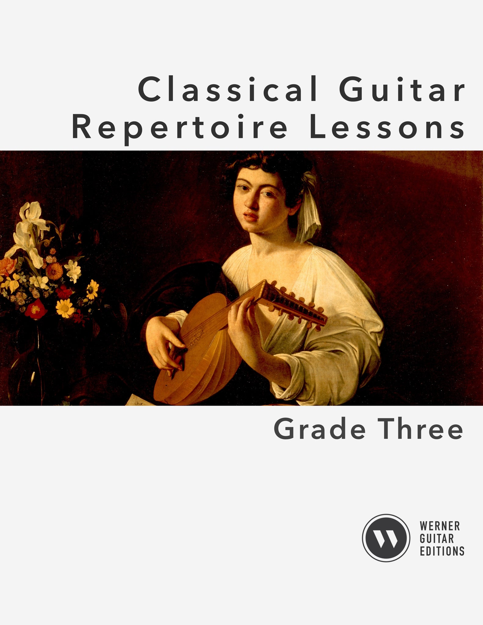 Classical Guitar Repertoire Lessons Grade 3 - Cover