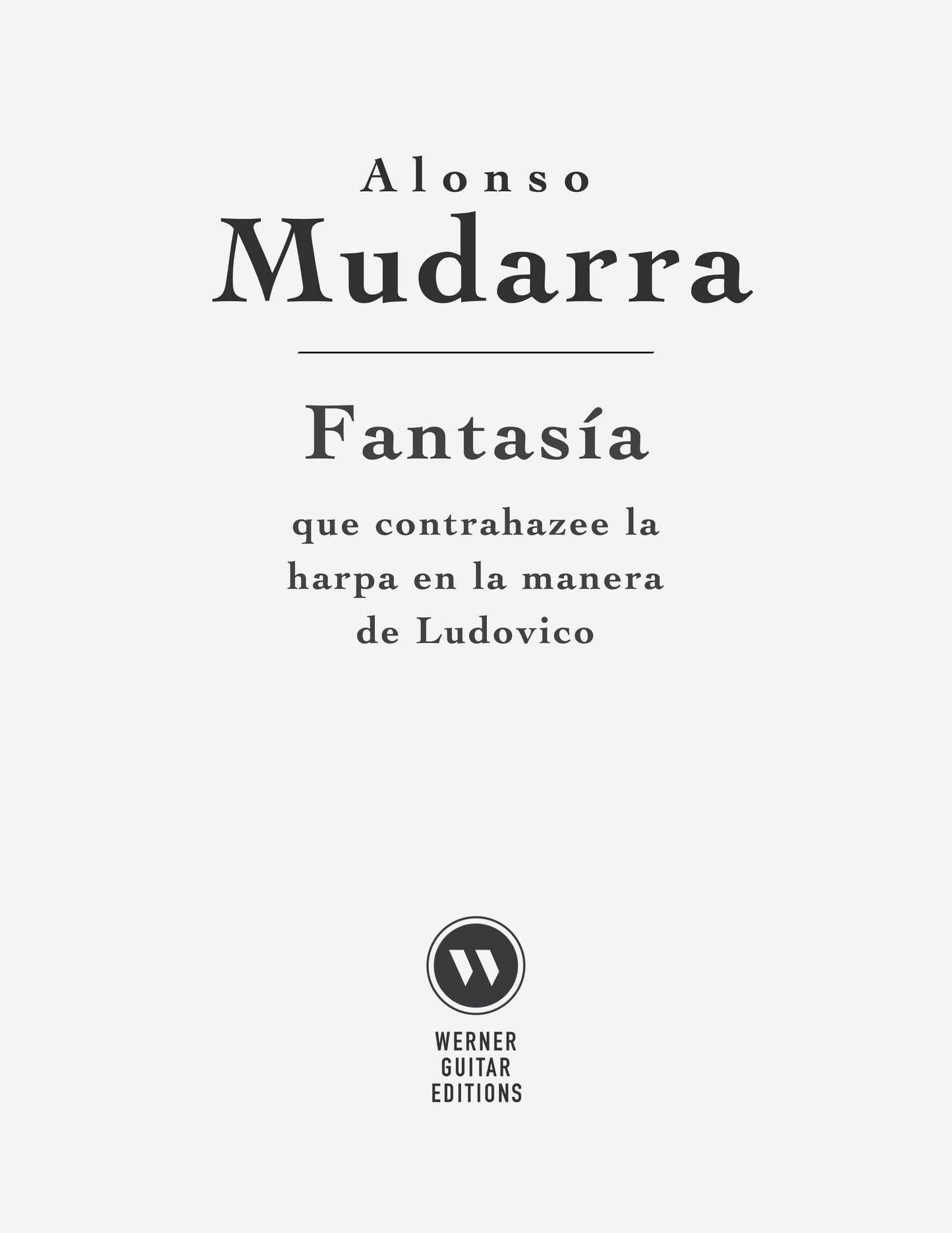 Fantasia X by Mudarra Sheet Music or Tab for Guitar (PDF)