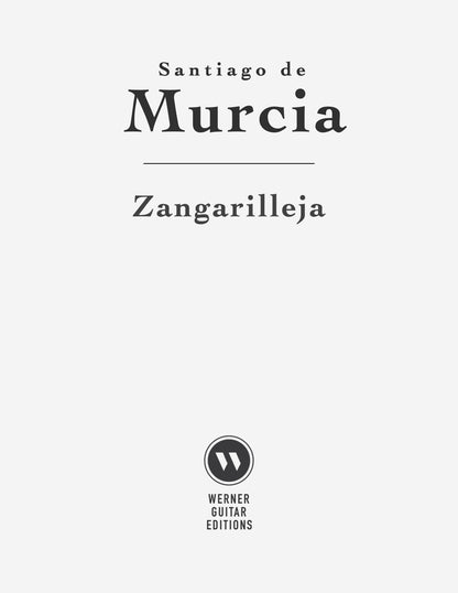 Zangarilleja by Santiago de Murcia (PDF)