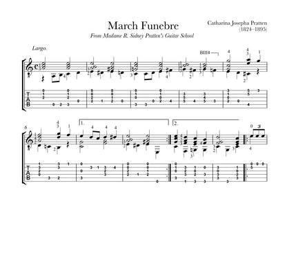 March Funebre by Pratten (PDF)