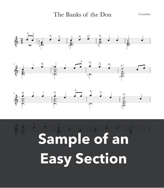 Easy Folk Songs Volume 1 - Sample of the Easy Section