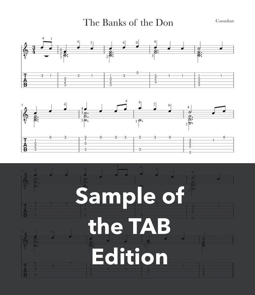 Easy Folk Songs Volume 1 - TAB Sample