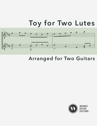 Toy for Two Lutes - Guitar Duet (PDF)